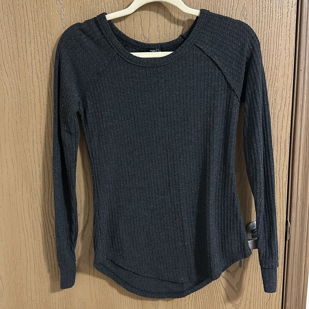 Waffle Knit Sweater